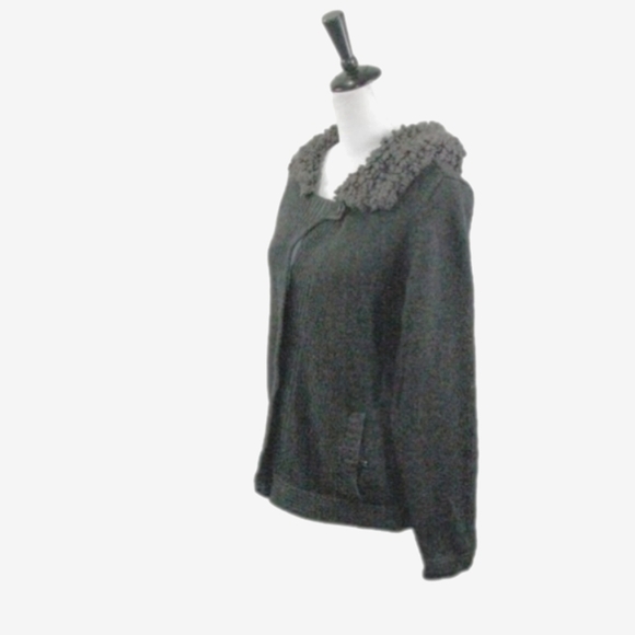 GAP Dark Gray Button Front Cardigan Size Large - Picture 4 of 4